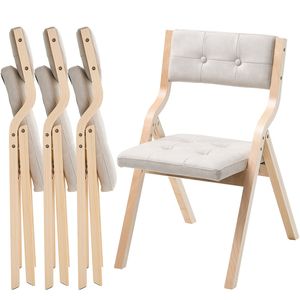 Moderno # # # #   Portatile # # # #   Pieghevole # # # #   In legno # # # #   Cucina e Sala da Pranzo # # # #   Sedie # # # #   Set # # # #   Di # # # #   4 # # # #   Con # # # #   Imbottito # # # #   Cuscini - Product Image 1