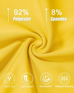 Camiseta sin mangas para hombre de alto rendimiento, transpirable, de poliéster, suave al tacto, ligera, flexible, elástica, de secado rápido, ecológica, de color sólido, informal. - Product Image 3