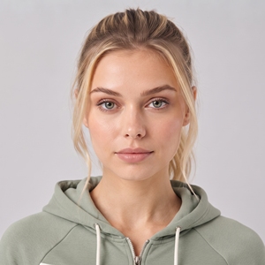 Sweat-shirts à capuche zippés pour femmes, manteau long chaud bleu pour la saison hivernale, grandes poches avant, fermeture éclair intégrale, manches longues - Product Image 3