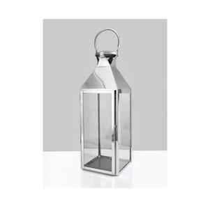 Linterna de hierro atemporal para temas de decoración clásica que ofrece un estilo duradero y un ambiente acogedor de luz de velas. - Product Image 3