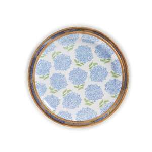 Plateau de service rond en bois écologique fait main, motif personnalisé, design peint à la main, pour cadeaux d'affaires - Product Image 4