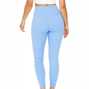 Leggings de yoga taille haute sans couture pour femmes, personnalisables avec logo, noirs, pour l'entraînement et le fitness - Product Image 2