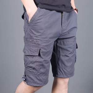 Shorts cargo tactiques multi-poches en coton pour homme, pour la chasse, la randonnée, l'alpinisme et les activités de trekking. - Product Image 1