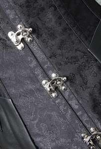 Corsets vintage pour femmes, sexy, gainants, respirants, en cuir moderne, pour grandes tailles - Product Image 3