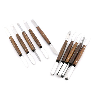 Outil professionnel de sculpture sur savon en acier inoxydable Spatule multi-outils avec couteau à découper pour sculpter Conception de poignée ergonomique - Product Image 5