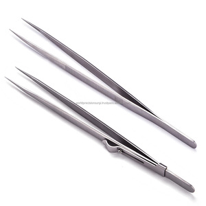 Pinzas de acero inoxidable de precisión para colocación de gemas de diamante, herramienta artesanal para joyería, agarre profesional antiestático - Product Image 5