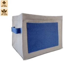 225 GSM Recycled Cotton <b>Storage</b> <b>Laundry</b> Bag Home <b>Storage</b> 24x20 cm Flat Custom Logo Wholesale OEM Private Label Model ANKJ035-R - Product Image 4