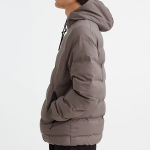 Bubble <b>Jacket</b> for Adult <b>Men's</b> Winter Coat With Adjustable Hood Waterproof Lightweight <b>Men</b> Down Hoodie Puffer <b>Jackets</b> - Product Image 3