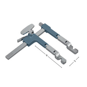 Conjunto de Implantes para Fijación Espinal: Varillas, Tornillos, Ganchos y Conectores de Titanio, Instrumental Quirúrgico Ortopédico, Implante Espinal - Product Image 3