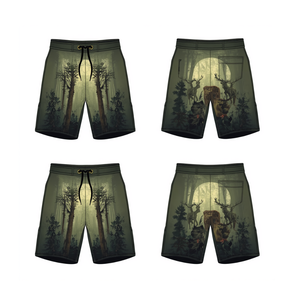 Pantalones Cortos con Estampado Gráfico de Vida Silvestre Más Vendidos para Hombre, Ropa Deportiva Informal para Exteriores - Product Image 3