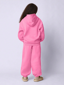 Ensembles de survêtements pour enfants Bester en gros, vêtements pour bébés, 100 % coton, sweat à capuche + pantalon évasé, ensemble de survêtement personnalisé 2026 - Product Image 6