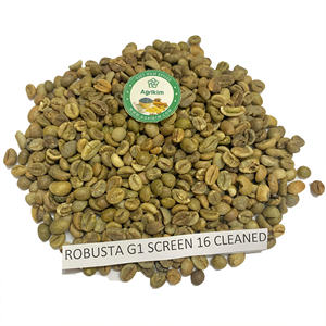 Grains de café vert Robusta de haute qualité certifiés ISO 22000, humidité maximale de 12,5 %, sac en jute de 60 kg, marque AGRIKIM du Vietnam, torréfaction G1 - Product Image 1