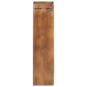 Portabottiglie in legno massello di recupero per 5 bottiglie - Product Image 4