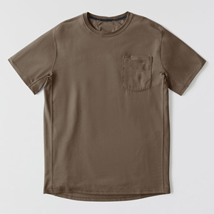 เสื้อยืดบุรุษสั่งทำเสื้อยืดเปล่าคุณภาพหรูหราตัวโคร่งขายส่งเนื้อผ้าหนาพิเศษคอผ้าริบเลียนแบบผ้าฝ้ายแท้100% สำหรับผู้ชาย - Product Image 5