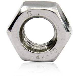 Écrou hexagonal autobloquant pour raccord de tuyau, installation gaz, usiné CNC, métrique et impérial, M5 à M16, laiton, acier inoxydable, quincaillerie - Product Image 3