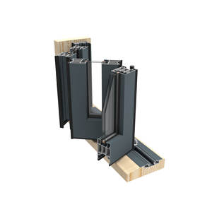 Système de porte coulissante pliante de luxe à revêtement poudré haute résistance, profilé en aluminium 6063 T5 série 80, fabrication allemande - Product Image 4