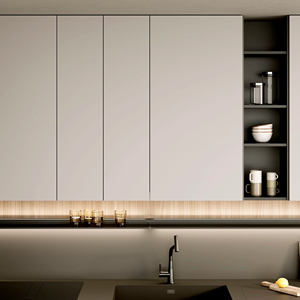 Juego de Muebles de Cocina de Madera RTA Modernos Europeos de Lujo Personalizados JY Project, Isla Estándar E1 E0, Duraderos, Resistentes al Agua, Hechos en Vietnam - Product Image 3