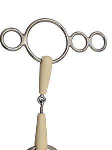 Bocados de equitación premium de acero inoxidable, bocado de freno para entrenamiento ecuestre, equipo de arreos para caballos, diseño duradero - Product Image 5