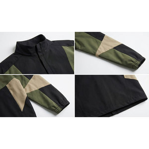 Chaqueta cortavientos con logotipo personalizado, servicio OEM, corte atlético, tela transpirable para protección contra el viento y rendimiento al aire libre - Product Image 6