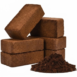High Quality Coconut <b>Coir</b> Peat Cocopeat From Coconut Best Soil Peat <b>Block</b> Natural Coconut <b>Coir</b> Peat <b>Block</b> for Plants - Product Image 4