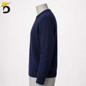 Suéter de Cachemira para Hombre Darsa Impex, Elegante, Cuello Redondo, Silueta Elegante, Textura Suave, Antiarrugas, Atractivo Premium para Invierno - Product Image 2