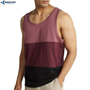Camiseta sin mangas de algodón tejida para hombre, transpirable, de secado rápido, ecológica, con logo personalizado, al por mayor, ideal para verano y gimnasio. - Product Image 5