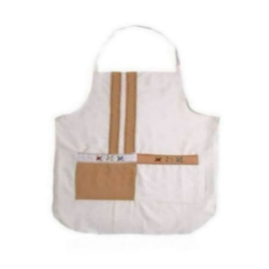 100% Cotton Sleeveless Bib <b>Kitchen</b> <b>Aprons</b> Customized Logo Print White Chef Washable Eco-Friendly Recyclable Thick Classic - Product Image 1