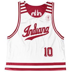 OEM personnalisé conception sublimé imprimé Lacrosse Pinnies réversible Lacrosse Pinnies fait avec 100% tissu polyester respirant - Product Image 5