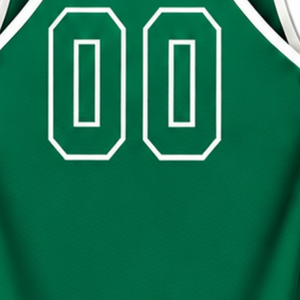 Green White Swim Tank <b>Top</b> Sleeveless <b>Racerback</b> Lightweight Quick Dry Breathable Training Performance Athletic Swimwear - Product Image 6