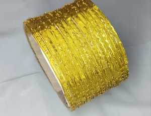 Pulseras de Cristal con Diseño de Gotas de Lluvia para Chicas - Textura Transparente con Puntos Dorados, Estilo Único, Disponible en 25 Colores, de la Mejor Calidad - Product Image 4