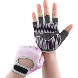 Guantes de Levantamiento de Pesas de Primera Calidad, Tratados Antimicrobianos, con Malla en la Parte Posterior, Logotipo Personalizado, Equipo de Gimnasio - Product Image 1