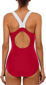 Maillot de bain respirant, dernier design, maillots de bain personnalisés, nouveaux maillots de bain d'entraînement sportifs, maillot de bain une pièce pour femmes - Product Image 5