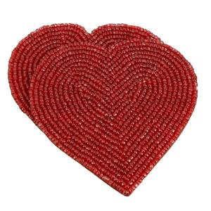 Sous-verre décoratif perlé pour table de fête de mariage, épaisseur 5 mm, style bohème - Product Image 3