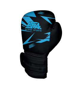 Gants de MMA en cuir de qualité supérieure pour enfants, bleus, blancs, rouges, jaunes, 16 oz, en cuir imperméable, personnalisables pour l'Europe et la Russie - Product Image 5