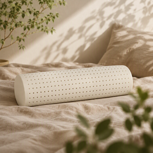VINABEDDING VINACLOUD 01 Almohada Larga de Látex 100% Natural, Forma de Columna Sólida, Diseño Moderno, Transpirable, Ergonómica, para Todo el Cuerpo - Product Image 3