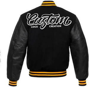 Chaqueta Universitaria Unisex de Calidad Profesional con Logotipo Personalizado, Chaqueta de Invierno Elegante, Transpirable y Casual - Product Image 2