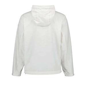 Veste coupe-vent réfléchissante en polyester pour homme, style vintage rétro, imperméable, blanche, pour la plage - Product Image 2