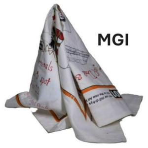Toallas de Cocina Cuadradas de Algodón y Lino con Estampado Floral, Hipoalergénicas, Ecológicas, de Secado Rápido, Diseño Personalizado, Desechables, al por Mayor - Product Image 6