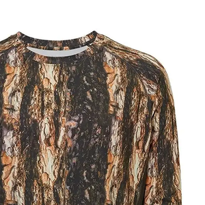 Hiking Camping Hunting Shirt Neck Soft <b>Shell</b> 100% Polyester Full Sleeve Camouflage Breathable Waterproof Windproof Performance - Product Image 4
