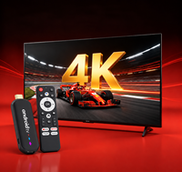 H96 Max Amlogic S905L Android TV Stick Quad Core 4K WiFi BT Assistant vocal Télécommande Lecteur Boîtier Smart TV