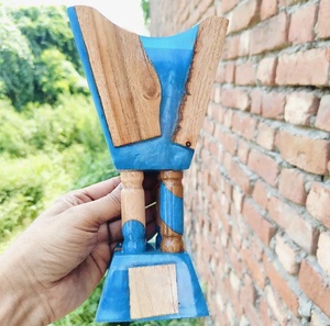 Brûleur d'encens en résine et bois dur « Forêt Céleste » – Support exclusif fait main pour bâtonnets et cônes d'encens, idéal pour les espaces de méditation - Product Image 4
