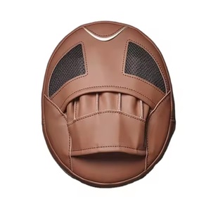 Guantes de Boxeo de Cuero Transpirables para Artes Marciales, Palma Protectora para Patadas, Manoplas de Entrenamiento para Boxeo y Muay Thai - Product Image 5