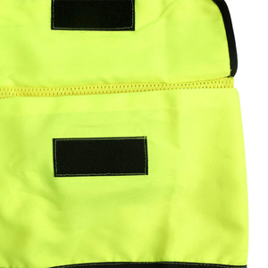 เสื้อกั๊กสะท้อนแสงแบบ Hi-Vis หลายกระเป๋า ระบายอากาศได้ดี ผลิตจากผ้าตาข่าย สำหรับงานก่อสร้าง เสื้อกั๊กความปลอดภัยสูง ขายส่ง รับผลิตตามแบบ OEM - Product Image 4
