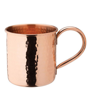 Tasses à bière rustiques en cuivre martelé – Vaisselle de qualité supérieure en gros pour événements et promotions - Product Image 5