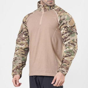 Chemise tactique homme à manches longues, haute élasticité, confortable, séchage rapide, respirante, robuste, pour entraînement et <span class=keywords><strong>sport</strong></span> en plein air - Product Image 3