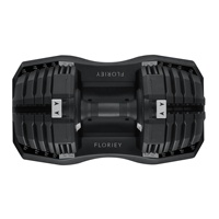 Mancuernas ajustables recubiertas de goma, equipo de gimnasio de 25KG, venta al por mayor, 55LB