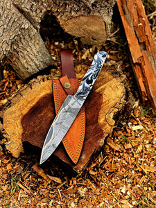 Brand New Edition VG10 Custom Handmade Luxury Japanese Copper Damascus Steel <b>Kitchen</b> Chef <b>Knife</b> W/Resin Handle Extra <b>Sharp</b> Razor - Product Image 3