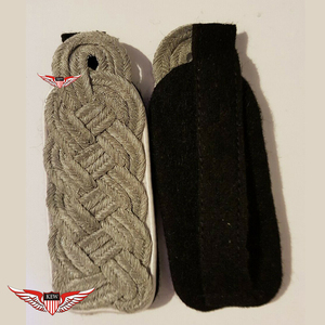 KEW Customizable Eco-Friendly Vintage Grey German Luxurious <b>Braided</b> Embroidered Epaulettes Shoulder Boards Garment <b>Accessory</b> - Product Image 1