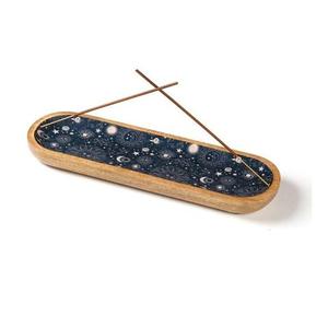 Quemador de Incienso Portátil de Bambú, Hecho a Mano, Ecológico, Soporte de Incienso de Madera para Uso Terapéutico - Product Image 2