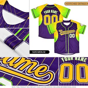 เสื้อเบสบอล OEM ระบายอากาศ แห้งเร็ว แบบกำหนดเองสำหรับผู้ชาย คอวี ทรงครอปท็อป สีและโลโก้สั่งทำได้ ผลิตจากโพลีเอสเตอร์ 100% พิมพ์ลายด้วยความร้อน - Product Image 4